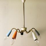 Lustre araignée vintage, Italie, 70's