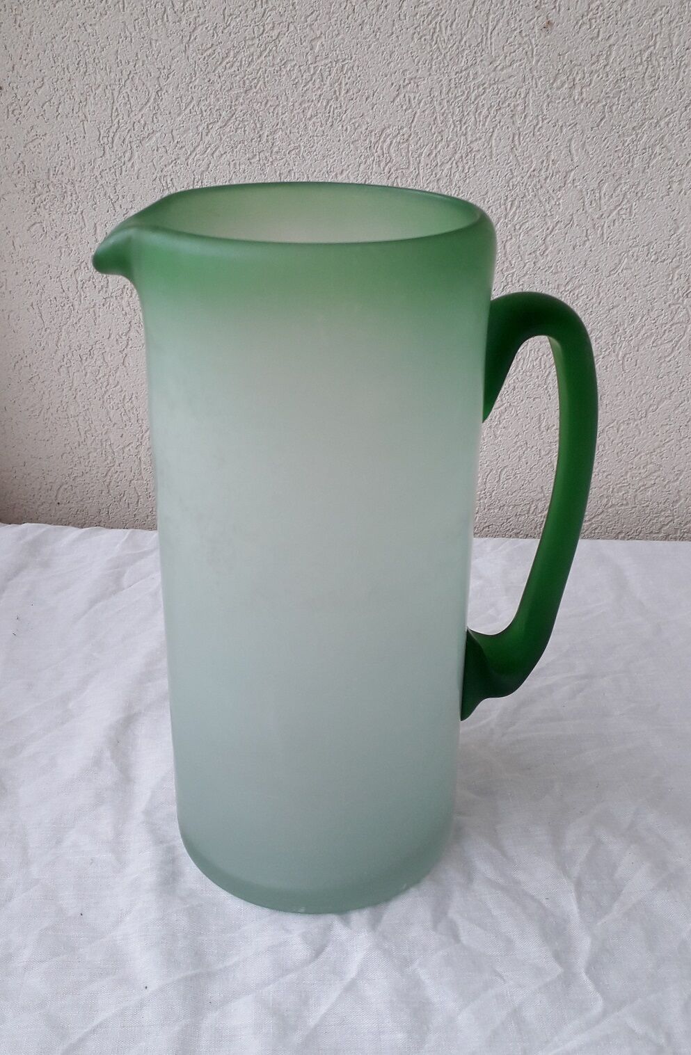 Glass pitcher