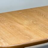 Danish Double Extending Oak Dining Table by Skovby, 1960s