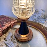 Vintage glass table lamp