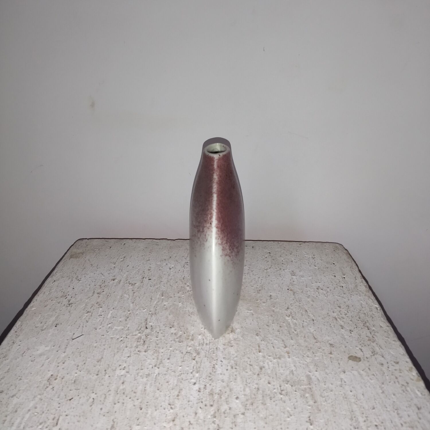 Virebent porcelain vase