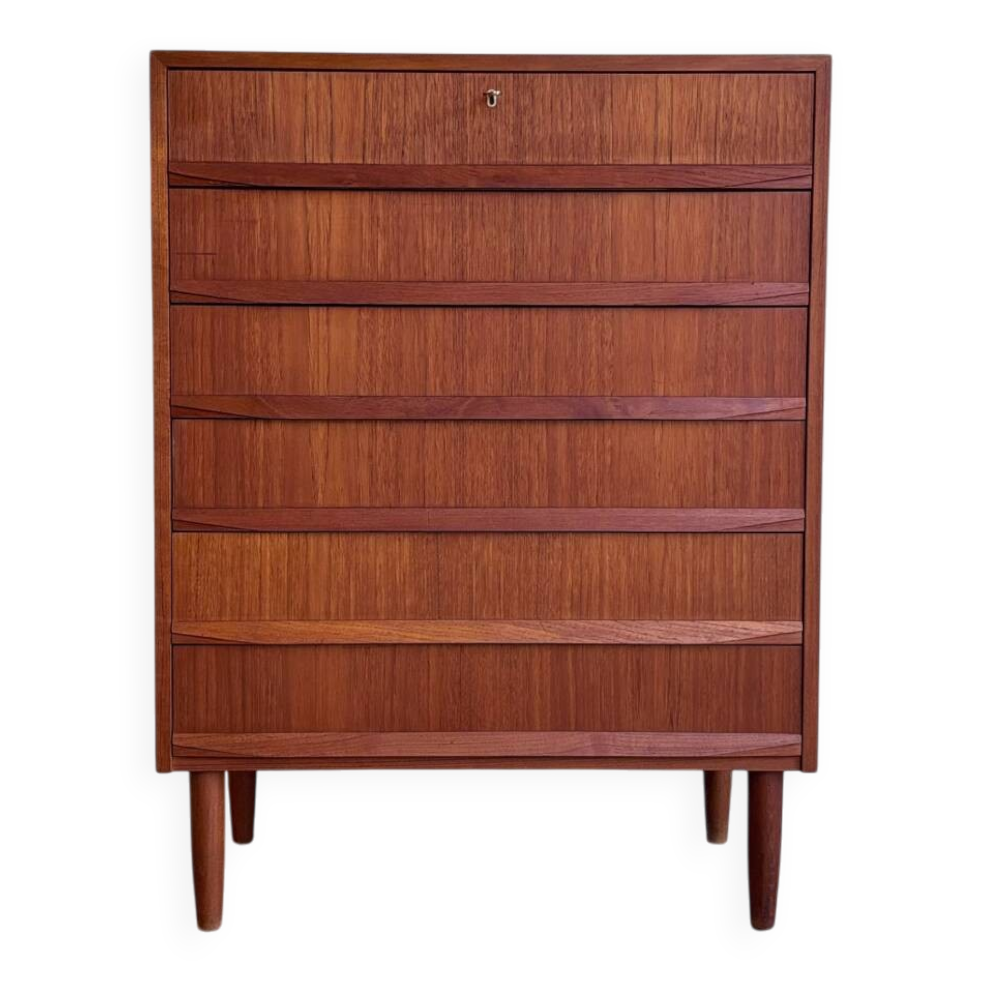 Vintage Danish chest of drawers teak