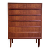 Vintage Danish chest of drawers teak