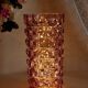 Large Luminarc vase in salmon glass
