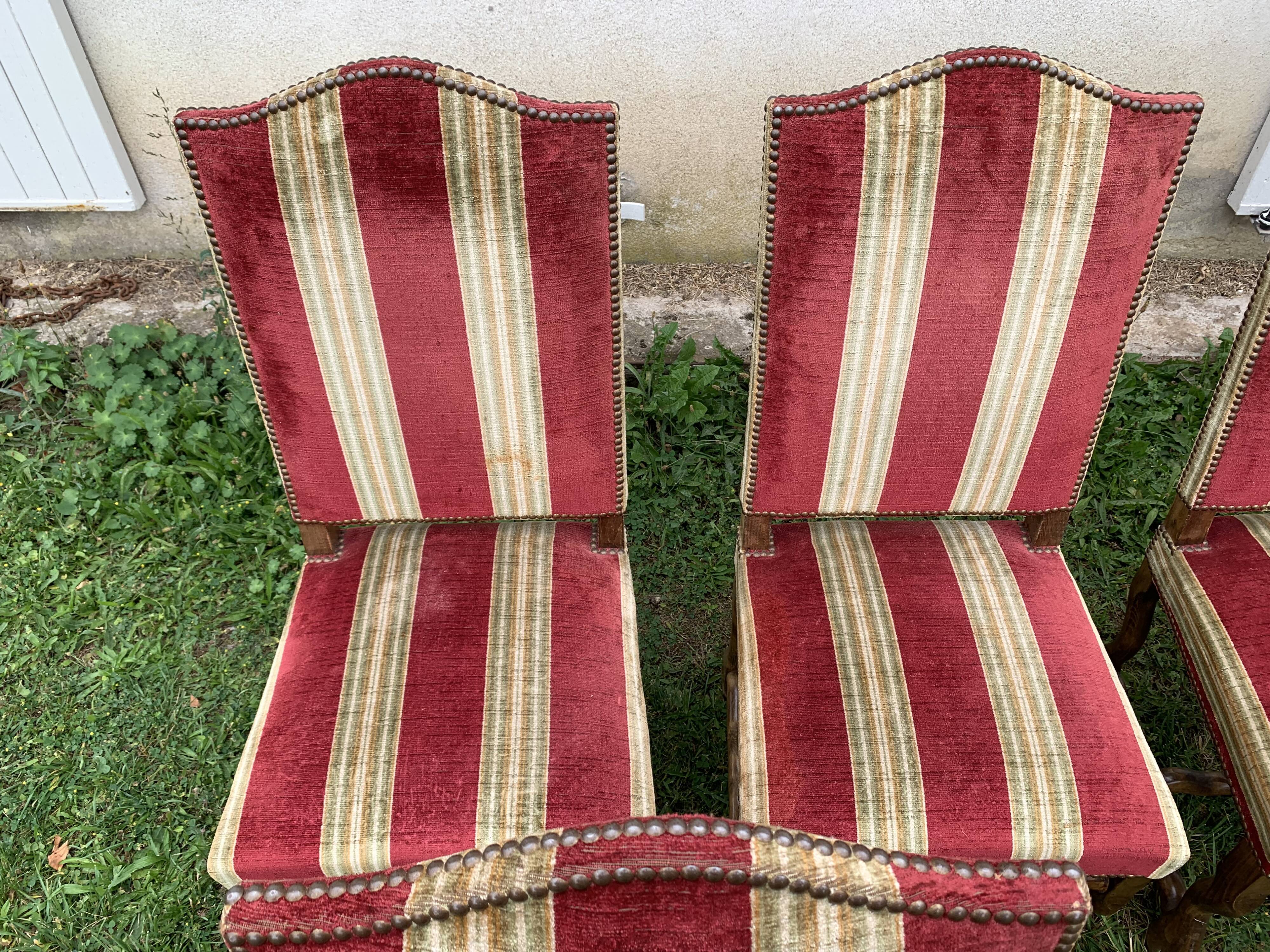 Louis XIII sheep bones chairs