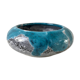 Ashtray blue fat lava ceramic