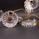 Set of 2 Art Decò Murano Glass Barovier e Toso style Table Lamp, 1940