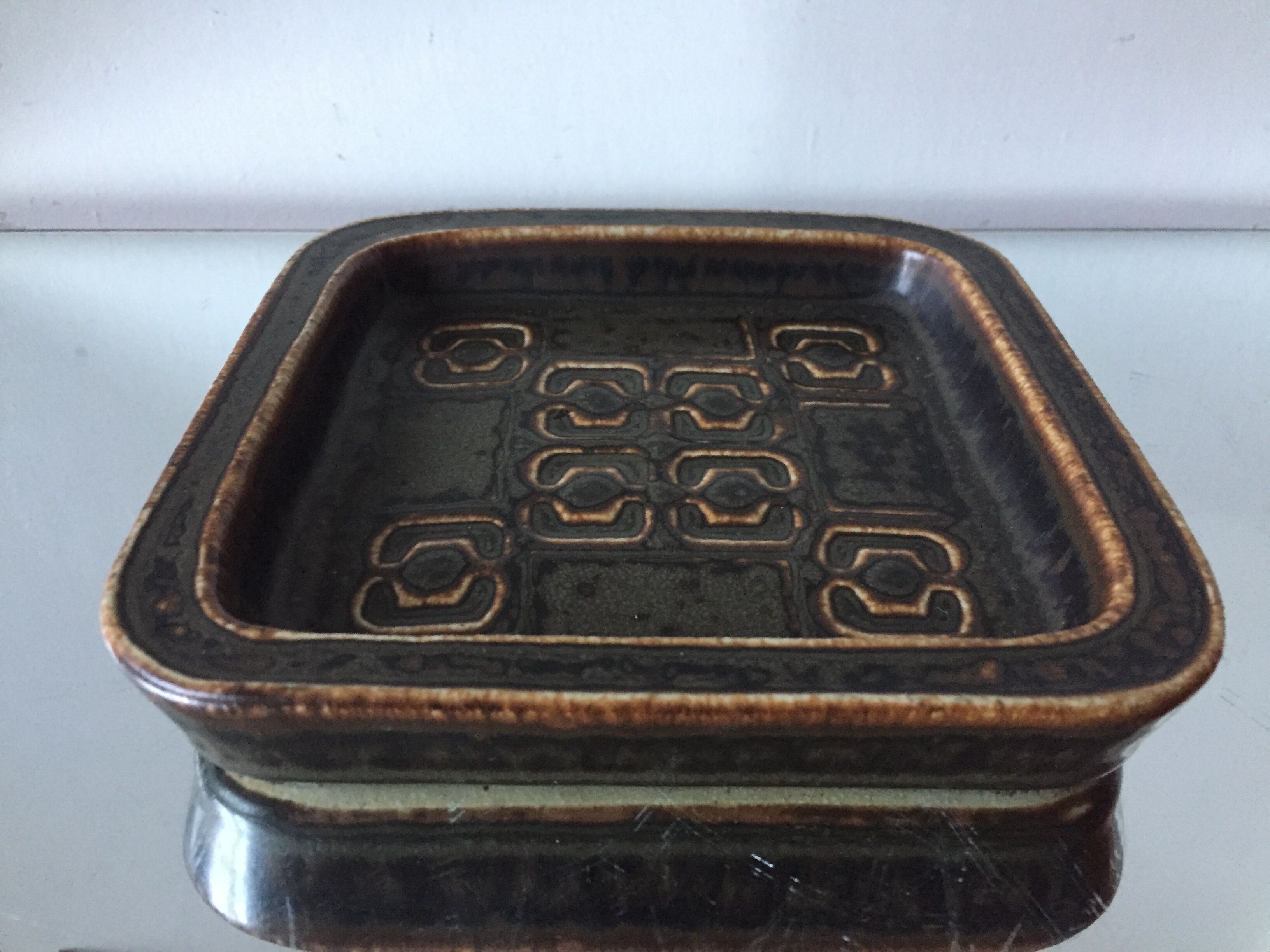 Set of 2 Bing & Grondahl Royal Copenhagen Stoneware bowls made in Denmark