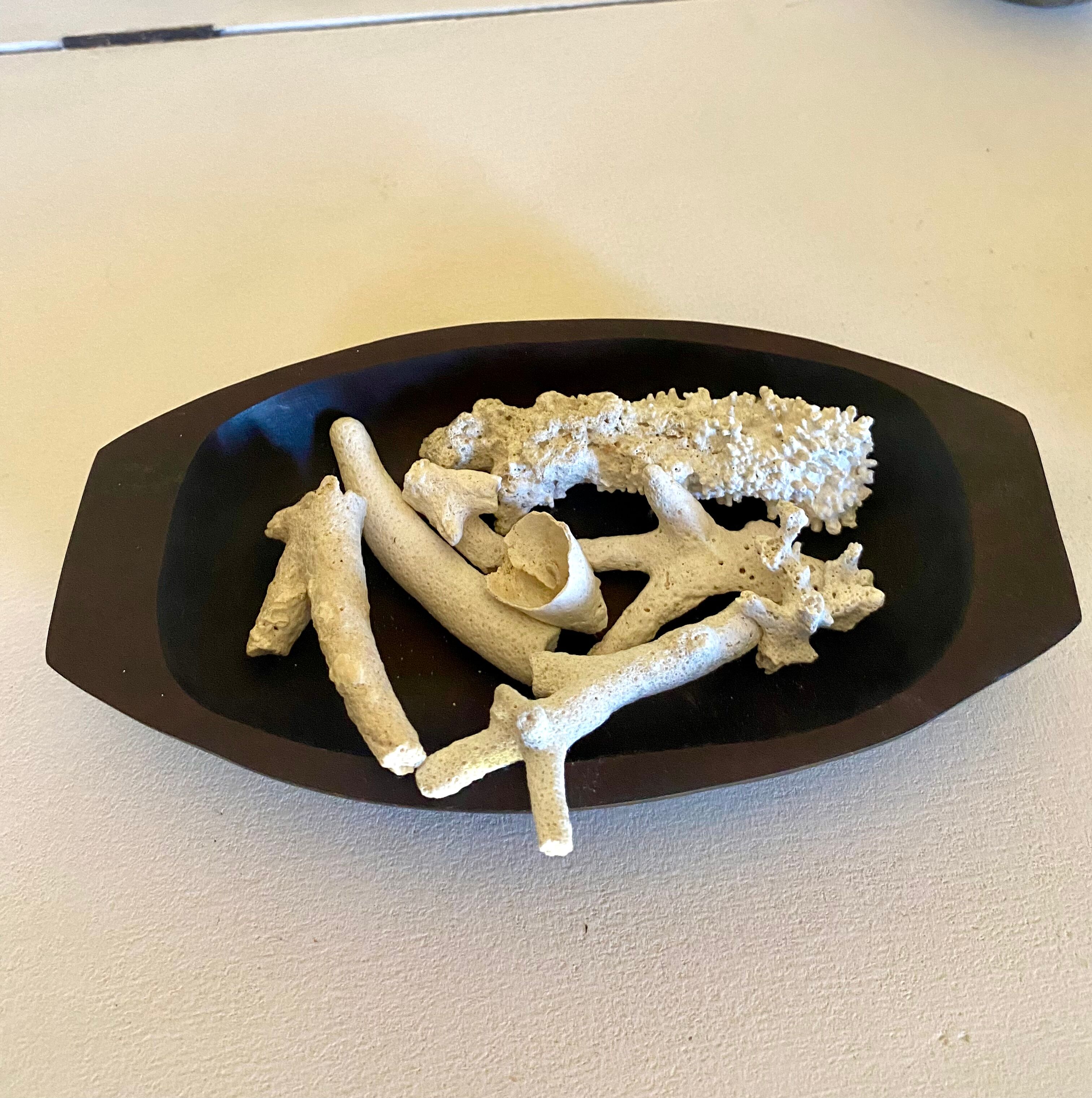 Empty exotic wood pocket