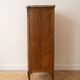 Small antique secretary in marquetry wood