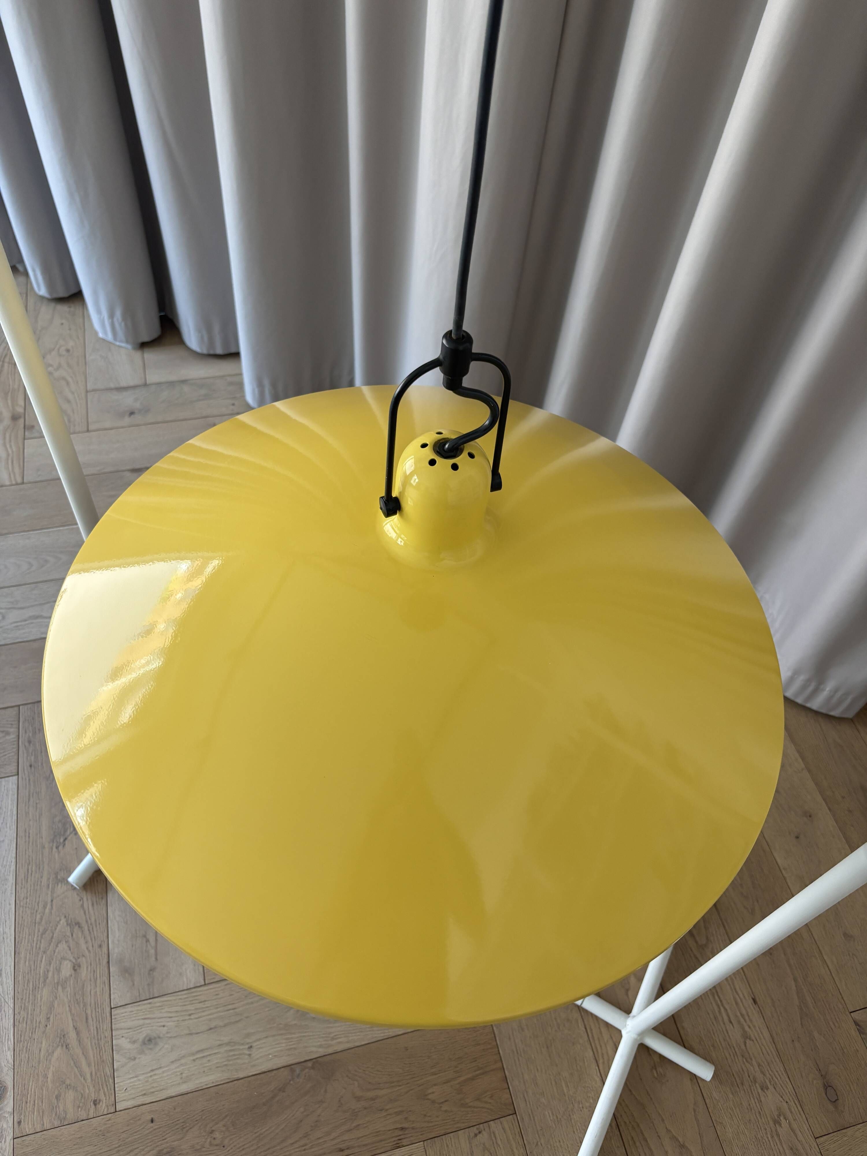 Martinelli Luce “Lampara” 1849 pendant lamp by Elio Martinelli – rare yello