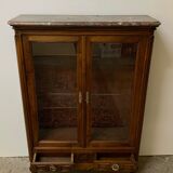 Walnut window of the nineteenth century