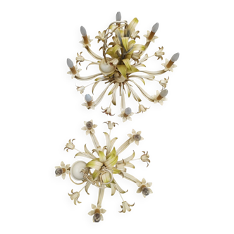 Lustre fleur 5 lumières