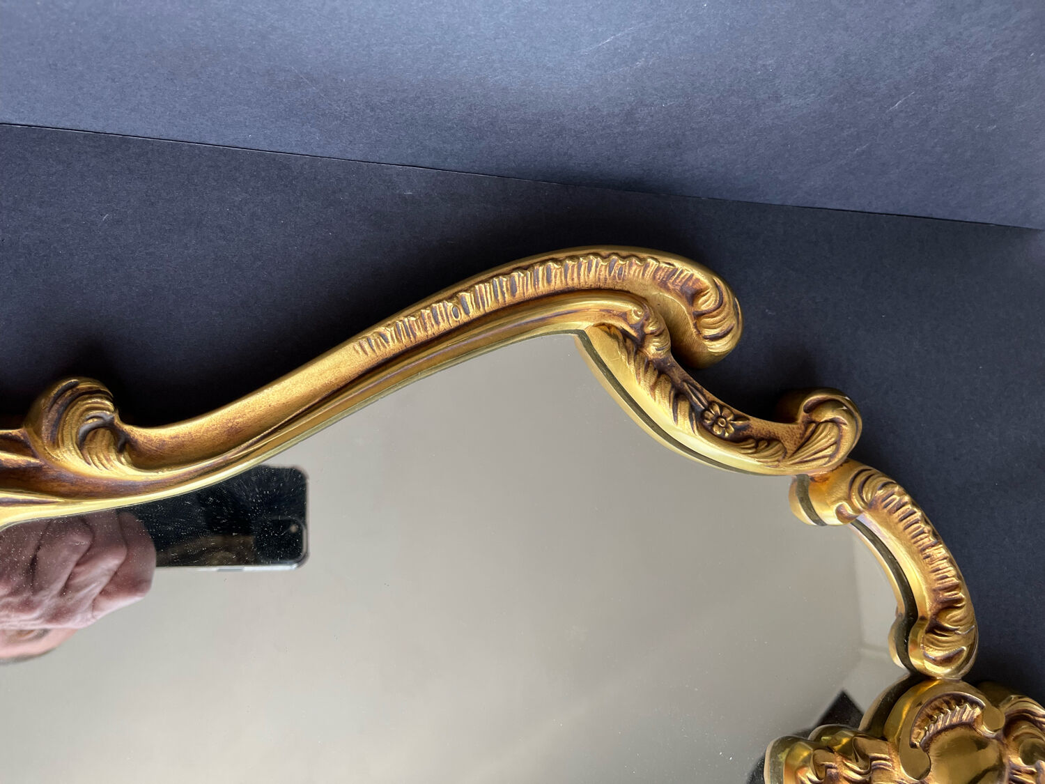 Rocaille mirror 58 x 43 cm