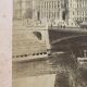 Old photograph 1890 Paris City Hall