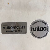 Lacquered wooden car and Vilac Aroutcheff fabric