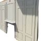 Paire double portes de placard façade h252xl4m