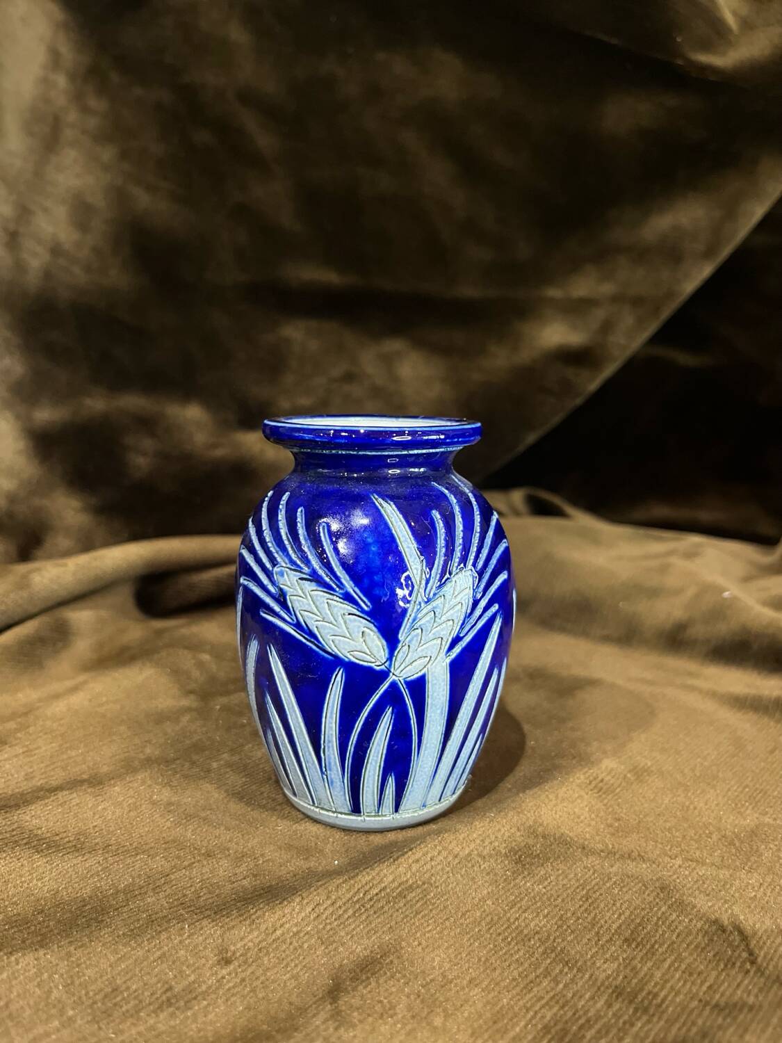 Série de 3 vases Burger Betschdorf  épis de blé