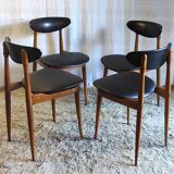 Chaises « Licorne » par Baumann années 70/80