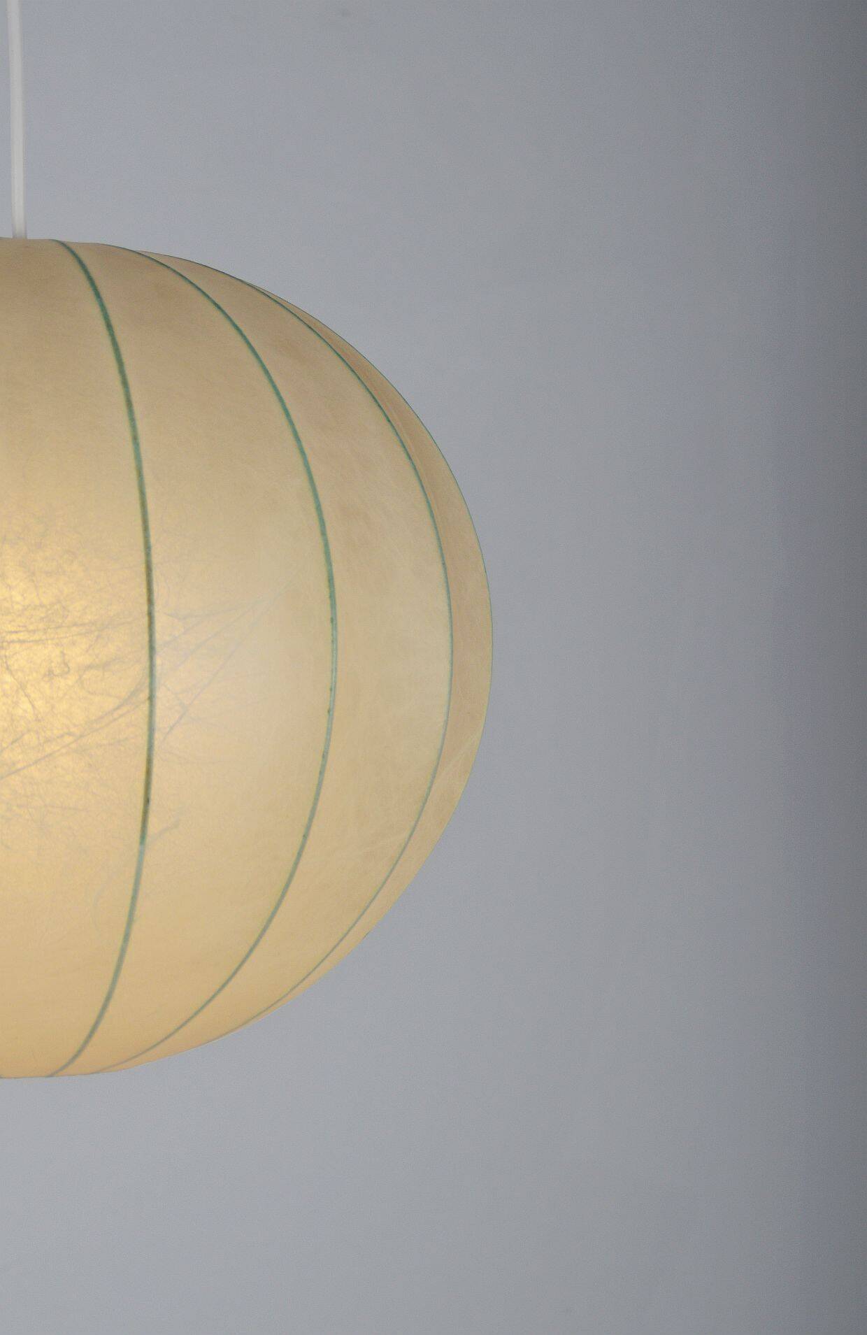 Suspension vintage cocon de Goldkant Leuchten, 1960