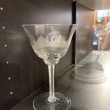 Art Deco crystal service