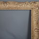 Old frame Montparnasse carved wood patinated 68x59 foliage 54.8x45 cm