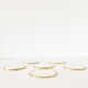 6 vintage mother-of-pearl coasters