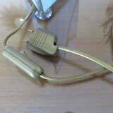 Art deco lamp in glass paste