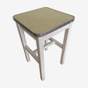 Tabouret cerclé formica des années 60