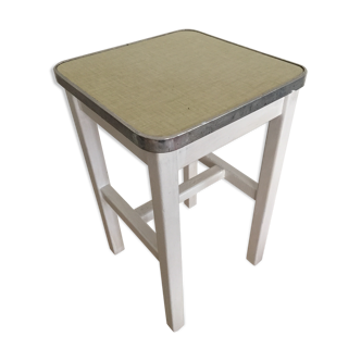 Tabouret cerclé formica des années 60
