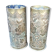 PAIR OF MONOGRAM VASE A L