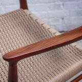 2x Niels Otto Møller Chair Model 56 in Teak, 1960s Denmark