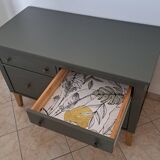 Commode vert Thisted 1