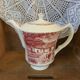 Antique coffee pot in Maastricht faience.