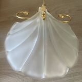 Pair of vintage shell wall lights