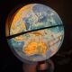Luminous globe Columbus70'S , Columbus Verlag , Paul Oestergaard