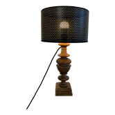 Wood lamp