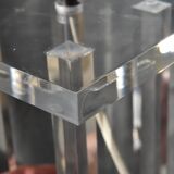 Lamp David Lange plexiglas 1970