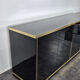 Black lacquered sideboard by Mario Sabot