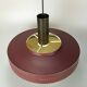 60s 70s lamp light Fog & Morup sheet metal Space Age Danish Denmark design