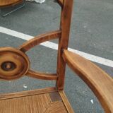 Pair of antique vintage Louis XVI style armchairs