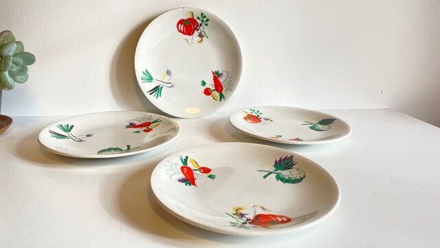 2 Oval Ceramic Dishes English