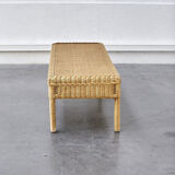 Rattan coffee table