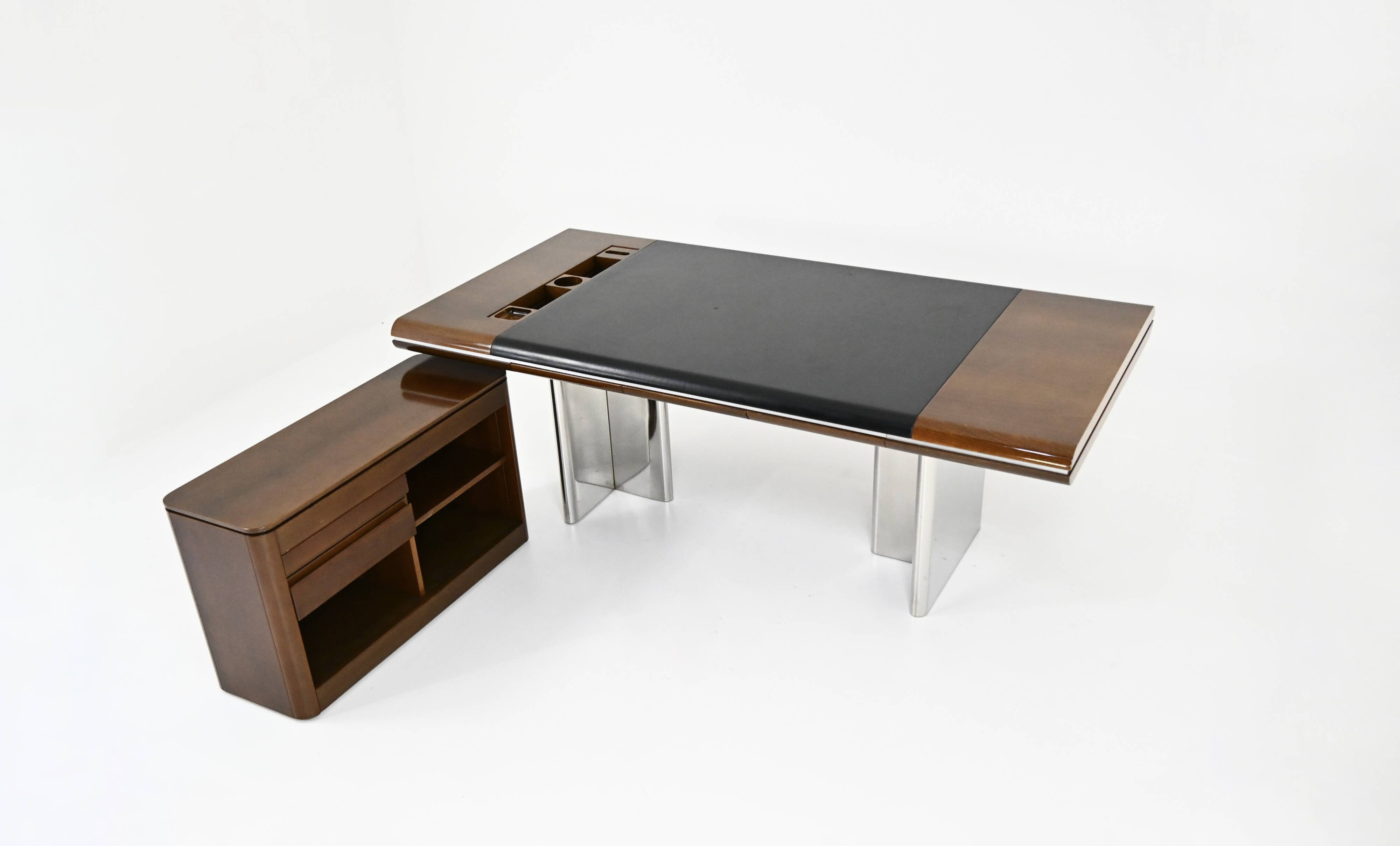 Italian desk by Hans Von Klier for Skipper, 1970s