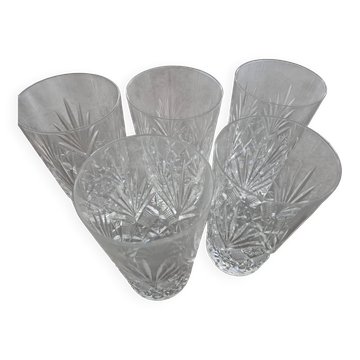 Verres cristal st louis