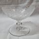 Baccarat crystal champagne glass, Rohan model, 1920