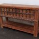 Console coffre en bois