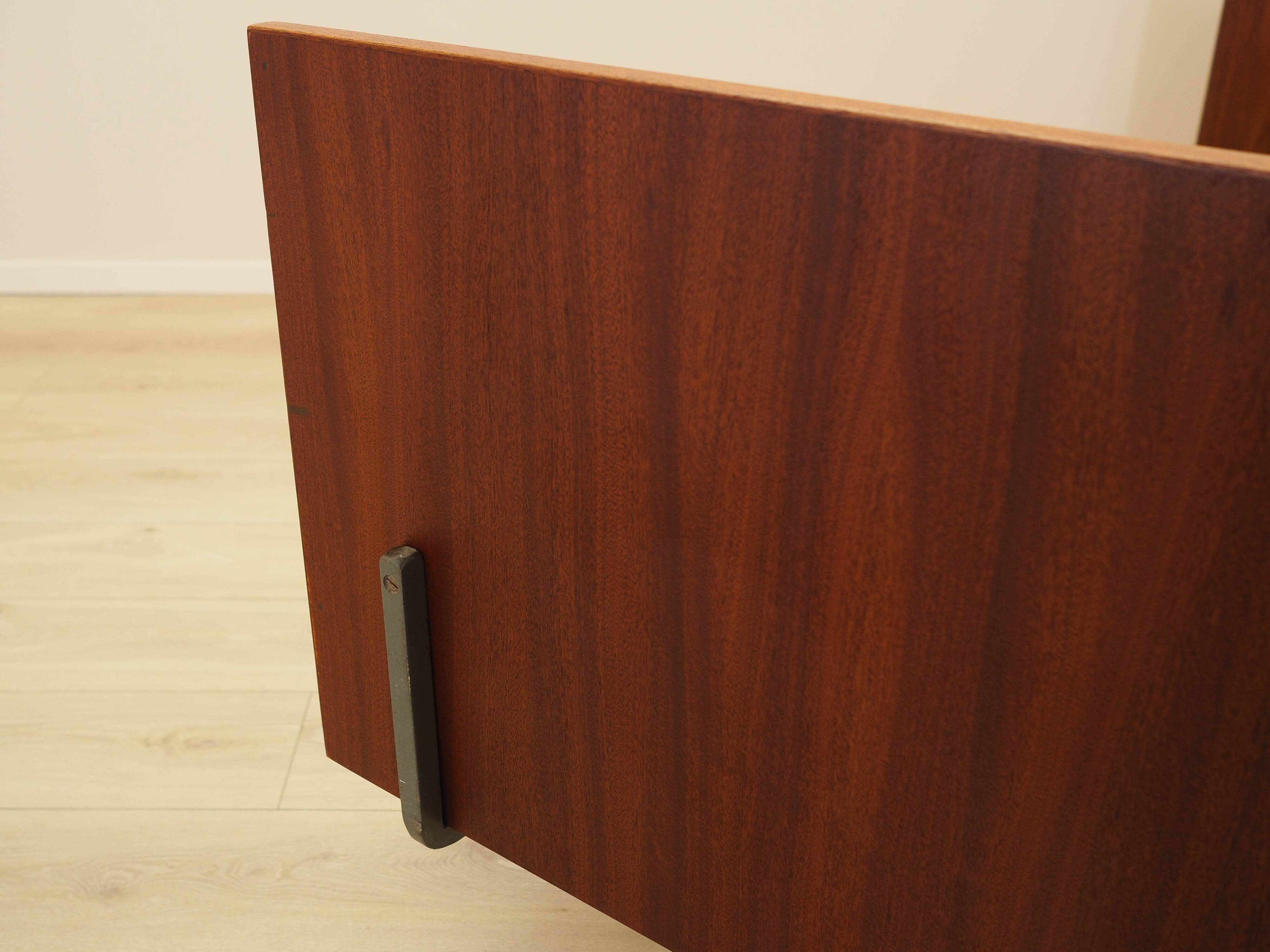 Teak bed, Danish design, 1960s, designer: Hans J. Wegner, manufacturer: Get