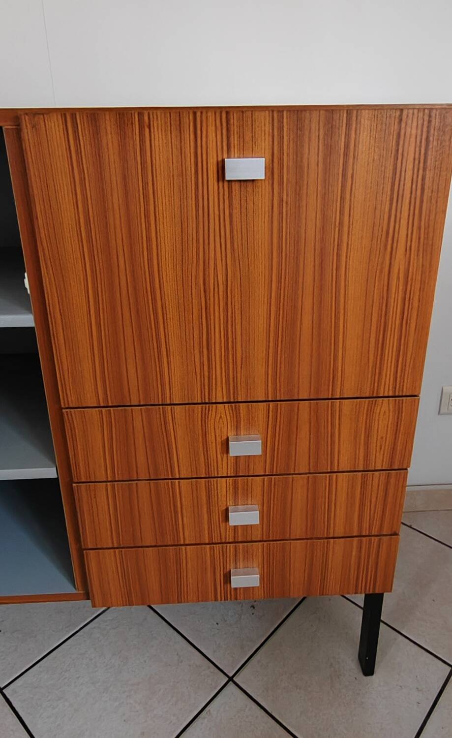 Superb and rare vintage 1960s sideboard