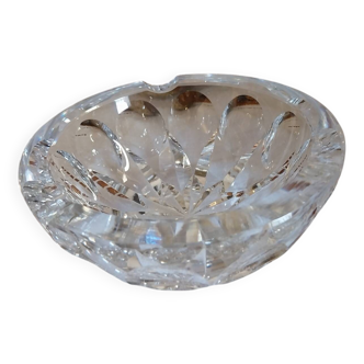 Vintage Lorraine crystal ashtray